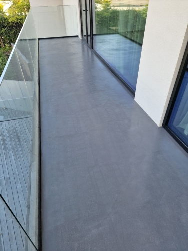 microcement til altan