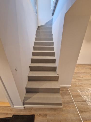 microcement trappe