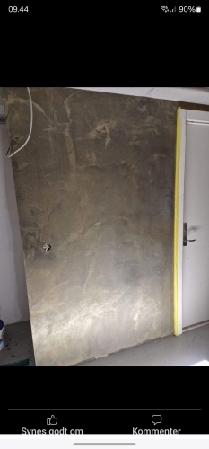 microcement væg og gulv